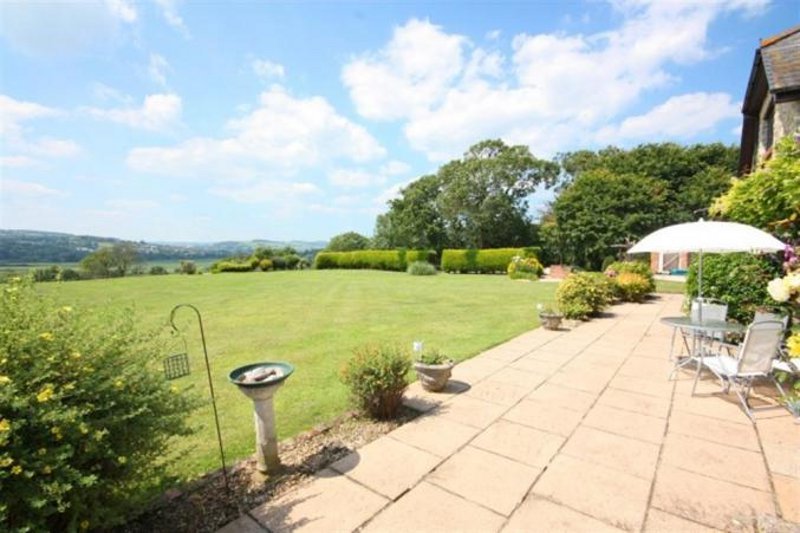 Views from the garden at Boshill House in Lyme Regis