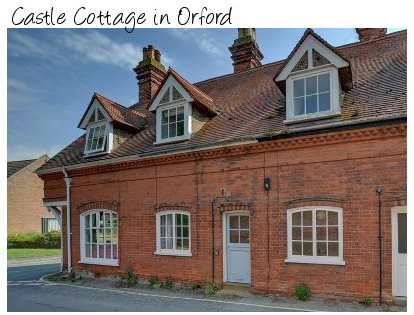 Castle Cottage is a holiday cottage in the Suffolk town of Orford. Castle Cottage sleeps 4 people