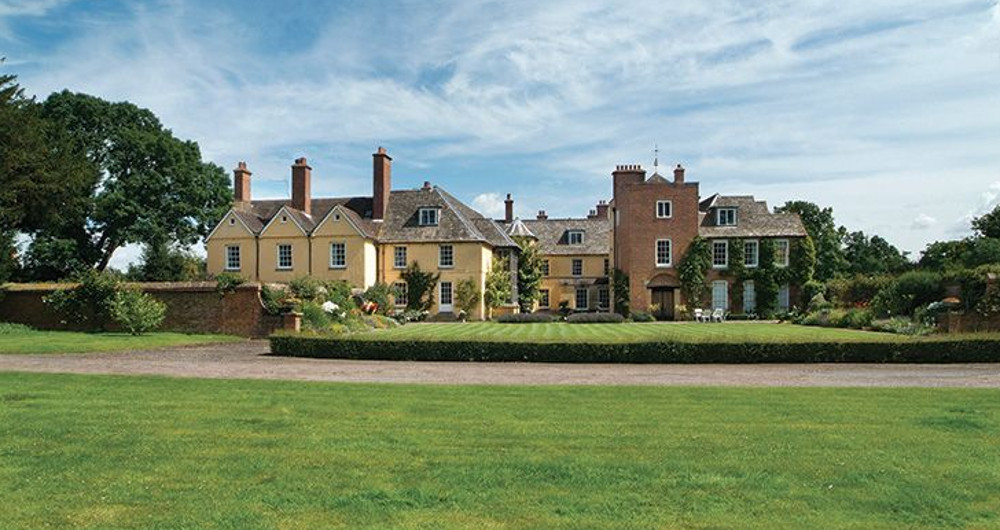 The grounds and gardens at Forthampton Court, Gloucestershire