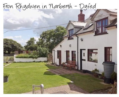 Fron Rhydwen is a holiday cottage in Narberth, Dyfed
