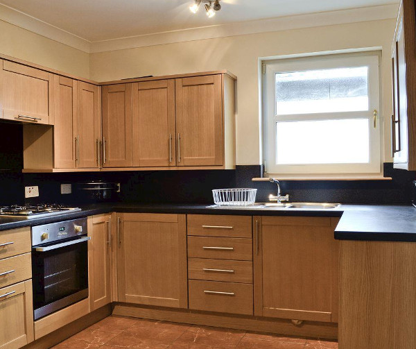 The kitchen at Glencroft in Portpatrick