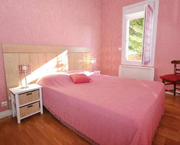 One of the bedrooms at La Vieille Maison in Pezenas