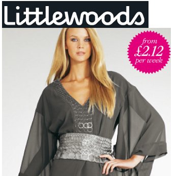 Littlewoods Catalogue spread payments