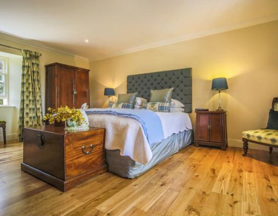 One of the bedrooms at Logan Manor in Edinburgh