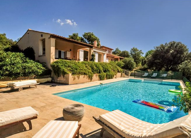 Maison Soif in Plan de la Tour, near Sainte Maxime is a holiday villa on France's south coast