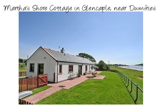 Located in south west Scotland, Martha's Shore Cottage make a peaceful cottage holiday location