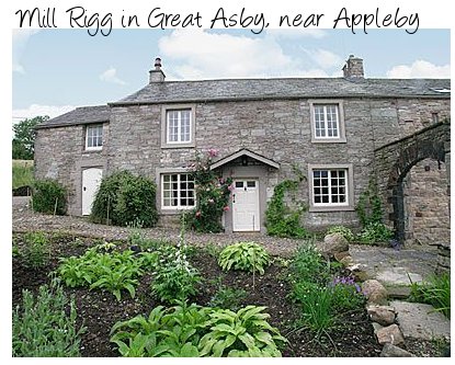 Mill Rigg is an 18th century cottage near Appleby, Cumbria