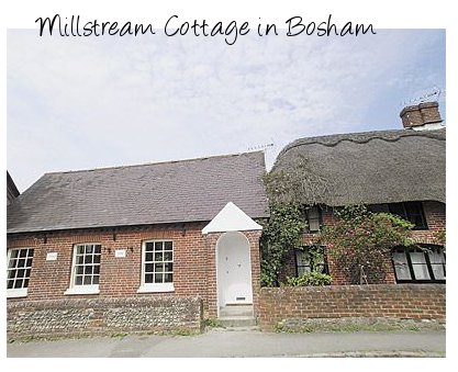 Rent the converted chapel of Millstream Cottage in Bosham