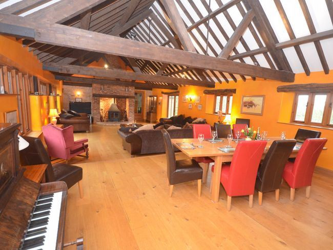 Inside Pantile Barn near Holt