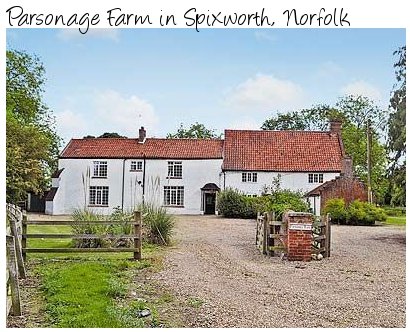 Parsonage Farm is a large 16th century farmhouse in Norfolk