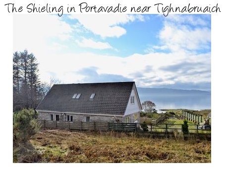 The Shieling is a holiday cottage in Portavadie near Tighnabruaich, on the west coast of Scotland. The Shieling sleeps 6 people is pet friendly