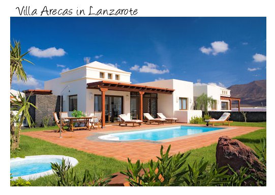 Rent Villa Arecas in Playa Blanca, Lanzarote