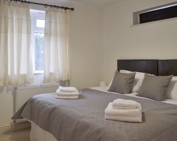 One of the bedrooms at Waverley Reach in Hamble